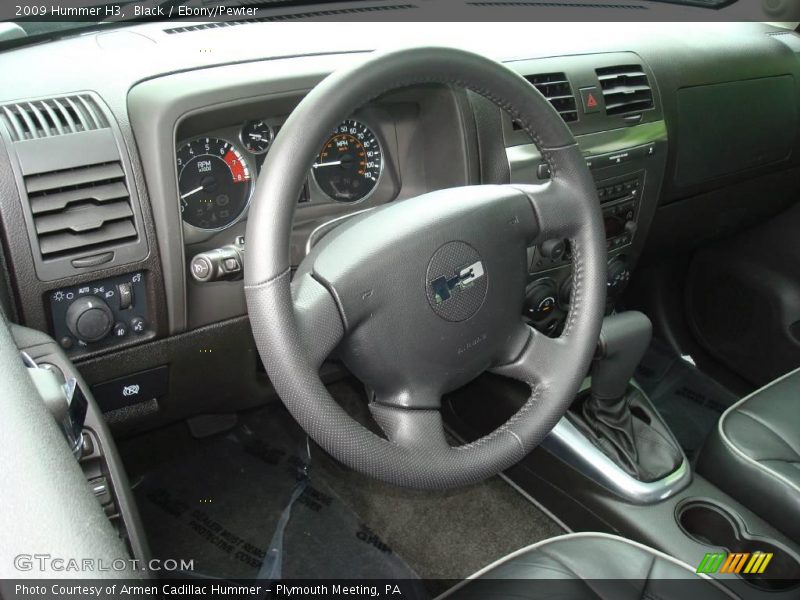 Black / Ebony/Pewter 2009 Hummer H3