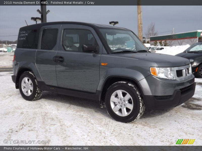 Polished Metal Metallic / Gray 2010 Honda Element EX 4WD