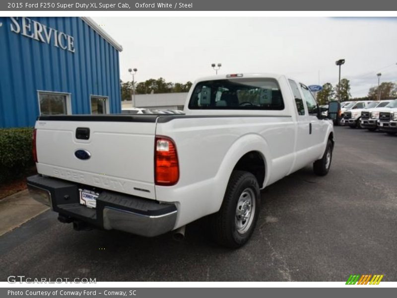 Oxford White / Steel 2015 Ford F250 Super Duty XL Super Cab
