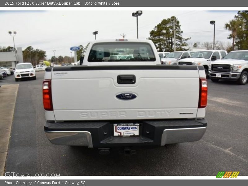 Oxford White / Steel 2015 Ford F250 Super Duty XL Super Cab