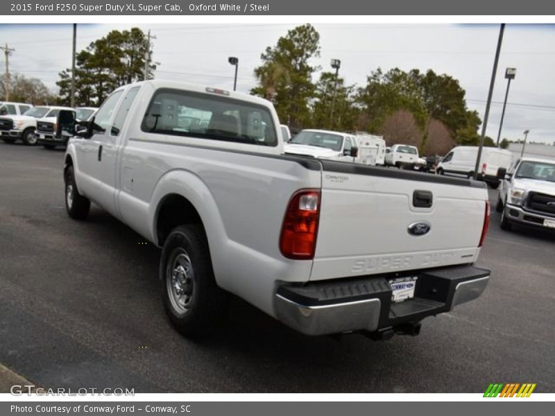 Oxford White / Steel 2015 Ford F250 Super Duty XL Super Cab