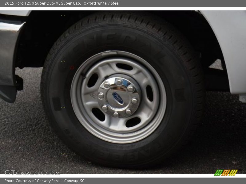 Oxford White / Steel 2015 Ford F250 Super Duty XL Super Cab