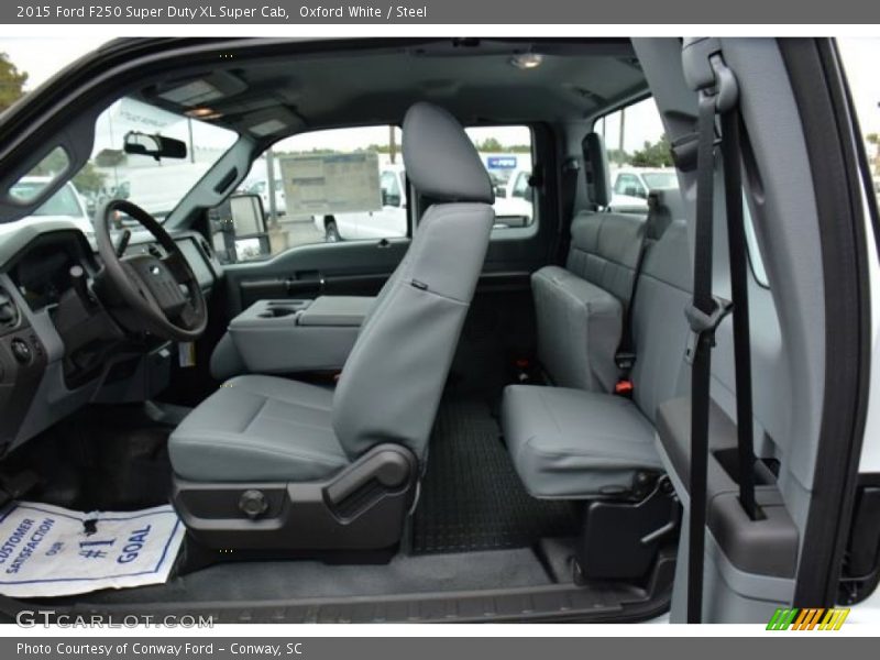 Oxford White / Steel 2015 Ford F250 Super Duty XL Super Cab