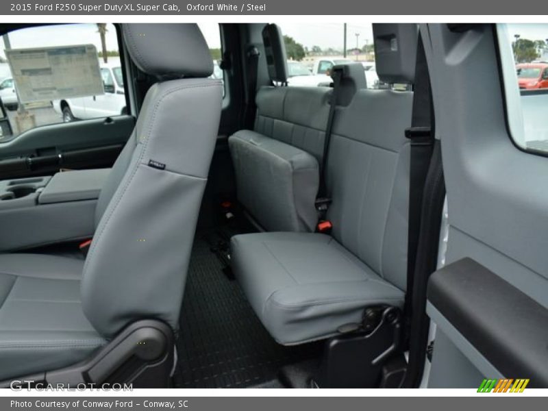 Oxford White / Steel 2015 Ford F250 Super Duty XL Super Cab