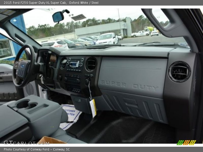 Oxford White / Steel 2015 Ford F250 Super Duty XL Super Cab