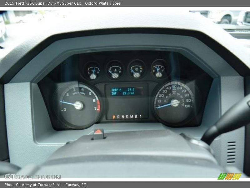 Oxford White / Steel 2015 Ford F250 Super Duty XL Super Cab