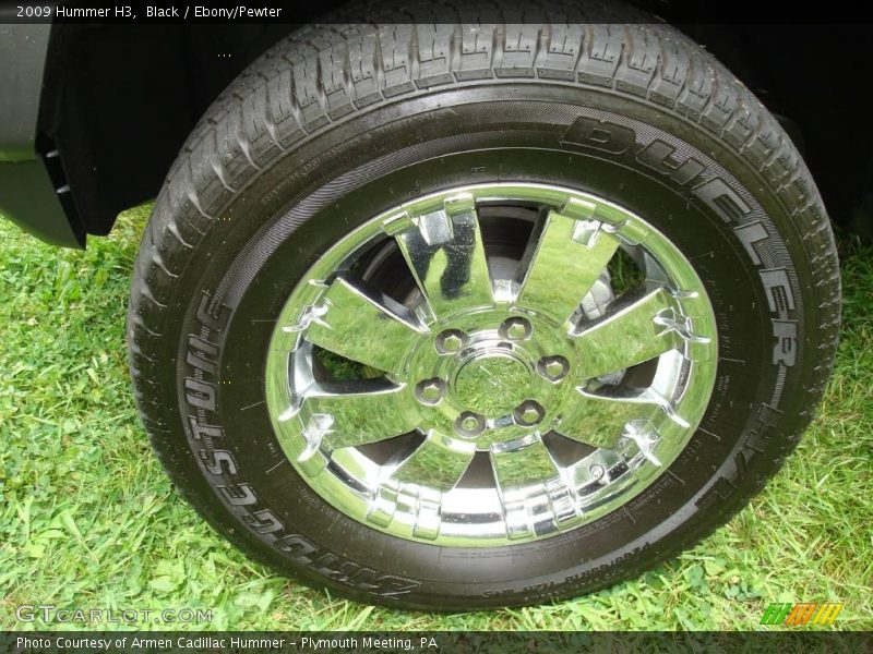 Black / Ebony/Pewter 2009 Hummer H3