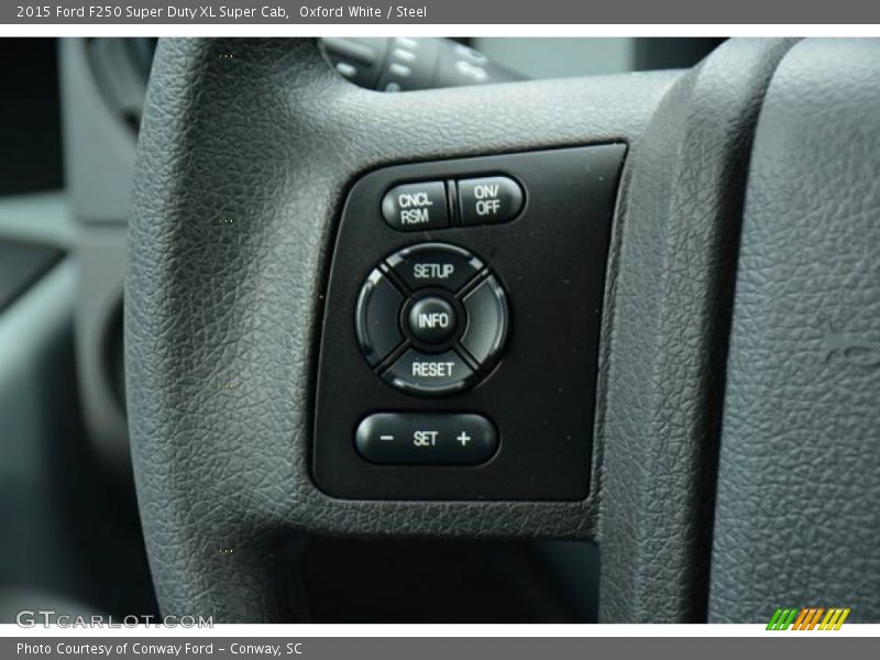 Oxford White / Steel 2015 Ford F250 Super Duty XL Super Cab