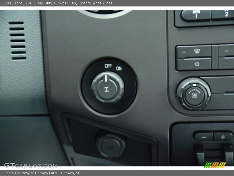 Oxford White / Steel 2015 Ford F250 Super Duty XL Super Cab