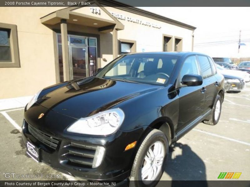 Black / Black 2008 Porsche Cayenne Tiptronic