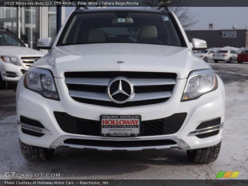 Polar White / Sahara Beige/Mocha 2015 Mercedes-Benz GLK 350 4Matic