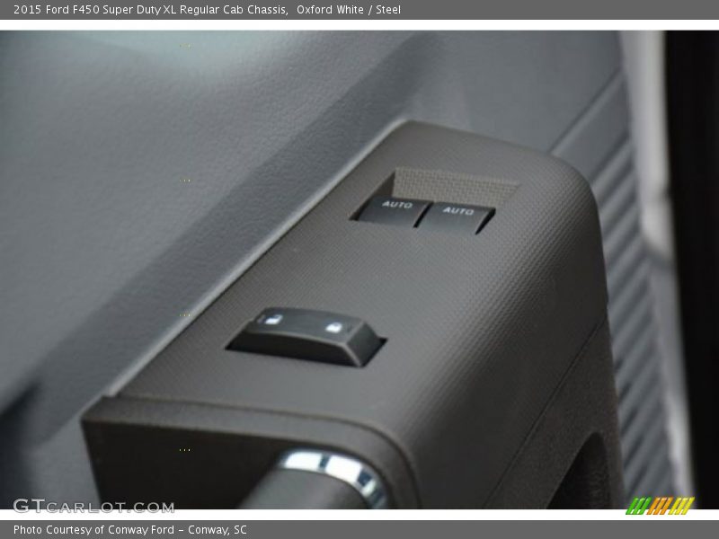 Oxford White / Steel 2015 Ford F450 Super Duty XL Regular Cab Chassis