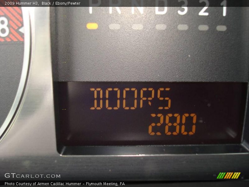 Black / Ebony/Pewter 2009 Hummer H3