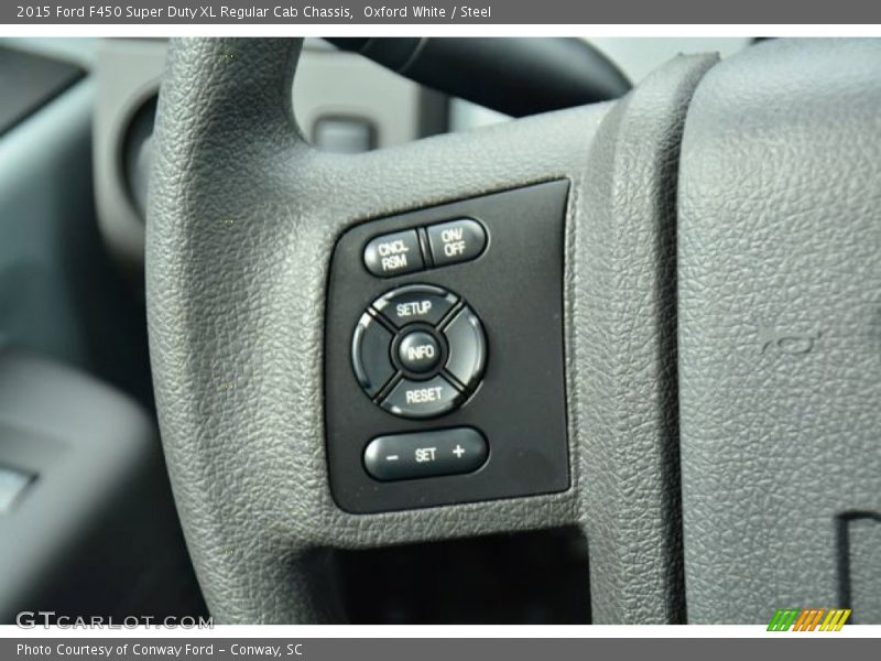 Controls of 2015 F450 Super Duty XL Regular Cab Chassis