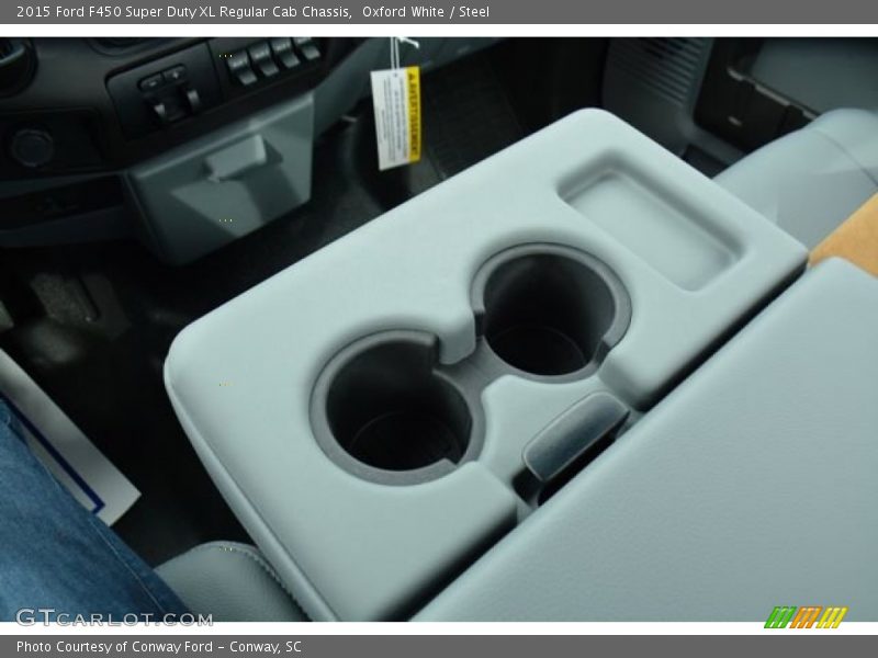 Oxford White / Steel 2015 Ford F450 Super Duty XL Regular Cab Chassis