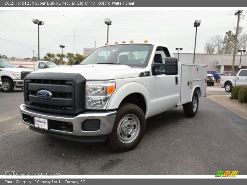 Oxford White / Steel 2015 Ford F250 Super Duty XL Regular Cab Utility