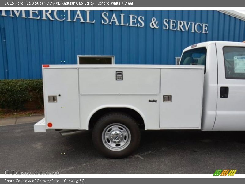 Oxford White / Steel 2015 Ford F250 Super Duty XL Regular Cab Utility
