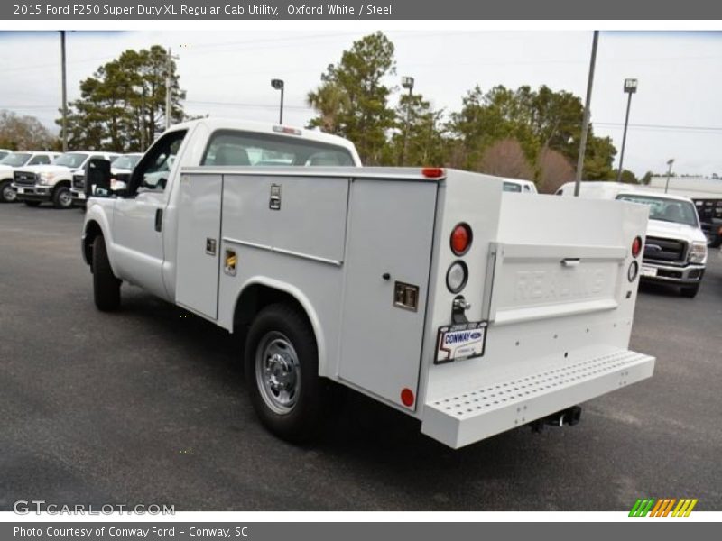 Oxford White / Steel 2015 Ford F250 Super Duty XL Regular Cab Utility