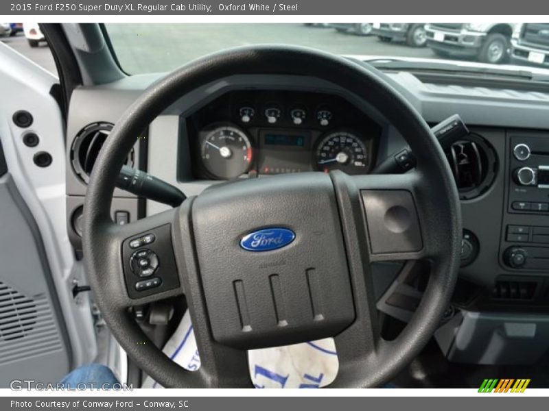  2015 F250 Super Duty XL Regular Cab Utility Steering Wheel