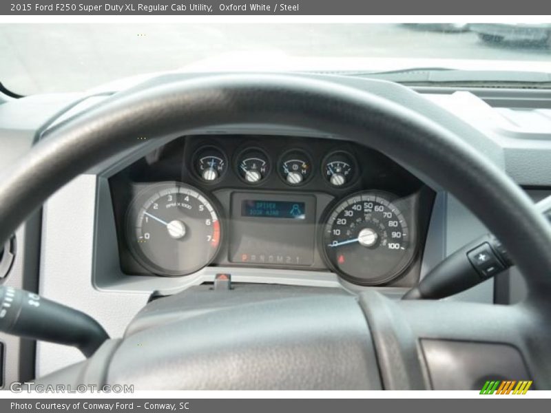 Oxford White / Steel 2015 Ford F250 Super Duty XL Regular Cab Utility