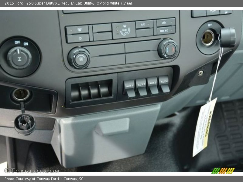 Oxford White / Steel 2015 Ford F250 Super Duty XL Regular Cab Utility
