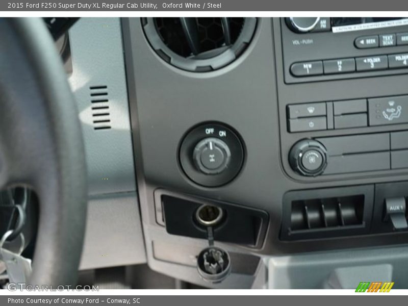 Oxford White / Steel 2015 Ford F250 Super Duty XL Regular Cab Utility