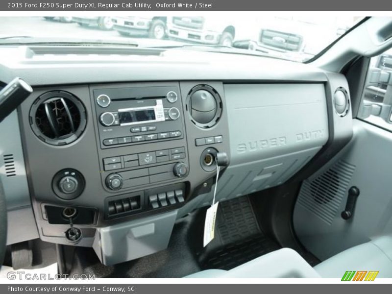 Oxford White / Steel 2015 Ford F250 Super Duty XL Regular Cab Utility