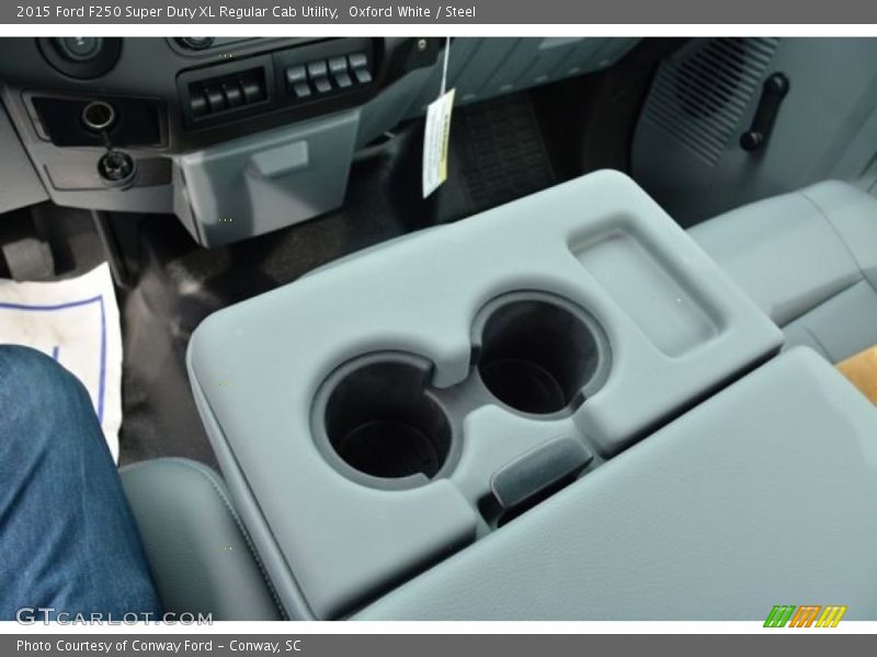 Oxford White / Steel 2015 Ford F250 Super Duty XL Regular Cab Utility