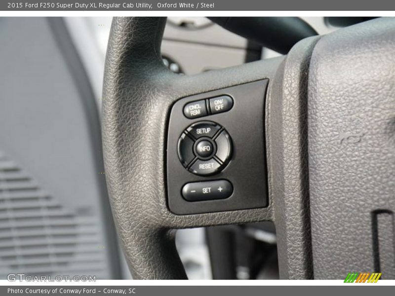 Oxford White / Steel 2015 Ford F250 Super Duty XL Regular Cab Utility