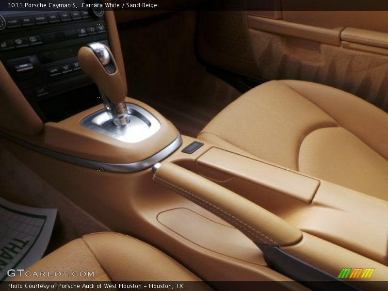 Carrara White / Sand Beige 2011 Porsche Cayman S