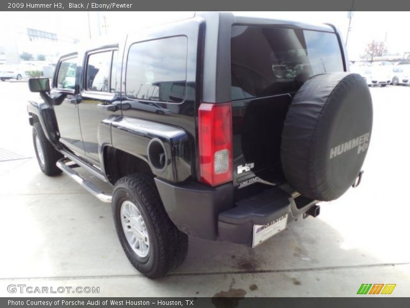 Black / Ebony/Pewter 2009 Hummer H3