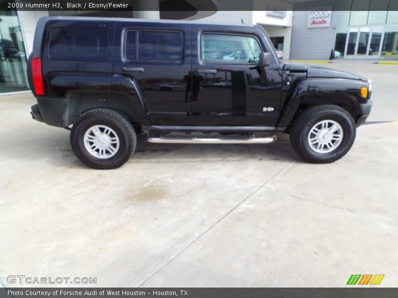 Black / Ebony/Pewter 2009 Hummer H3