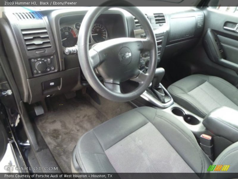 Black / Ebony/Pewter 2009 Hummer H3
