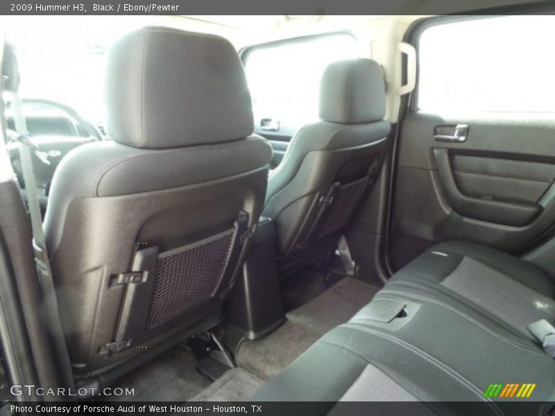 Black / Ebony/Pewter 2009 Hummer H3