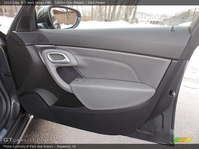 Carbon Grey Metallic / Dark Pewter 2010 Saab 9-5 Aero Sedan XWD