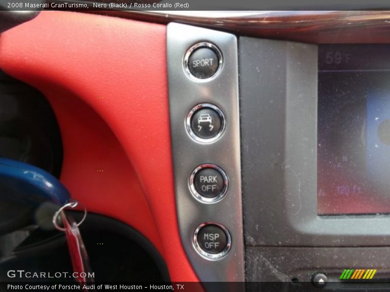 Nero (Black) / Rosso Corallo (Red) 2008 Maserati GranTurismo