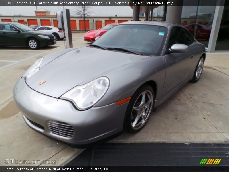 Front 3/4 View of 2004 911 Carrera 40th Anniversary Edition Coupe