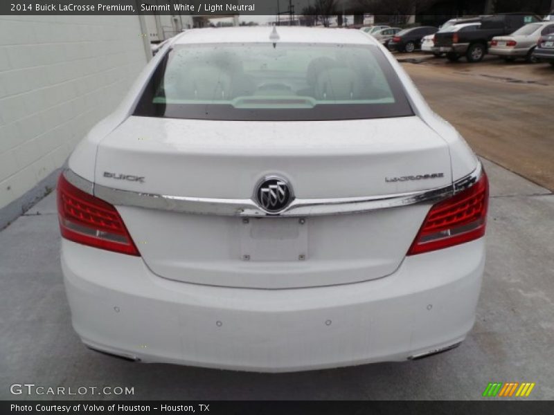 Summit White / Light Neutral 2014 Buick LaCrosse Premium