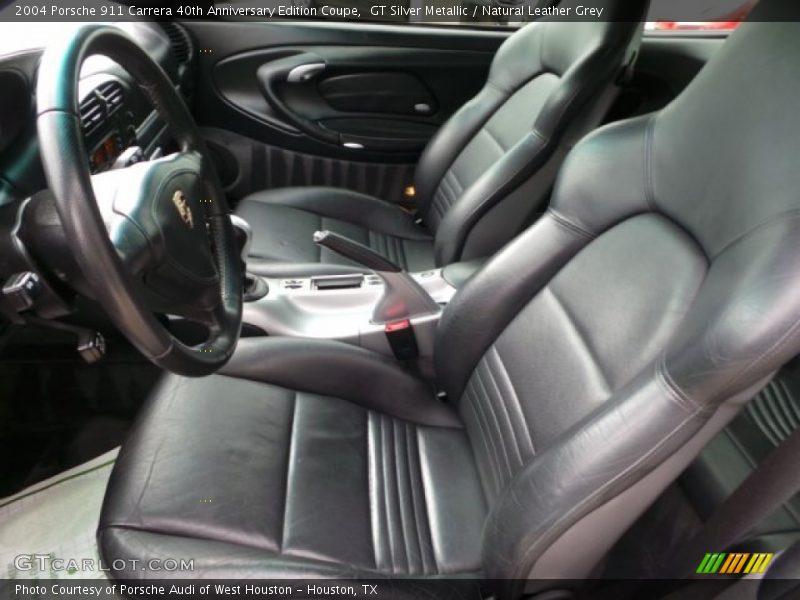 Front Seat of 2004 911 Carrera 40th Anniversary Edition Coupe