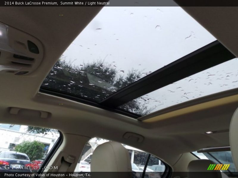 Sunroof of 2014 LaCrosse Premium