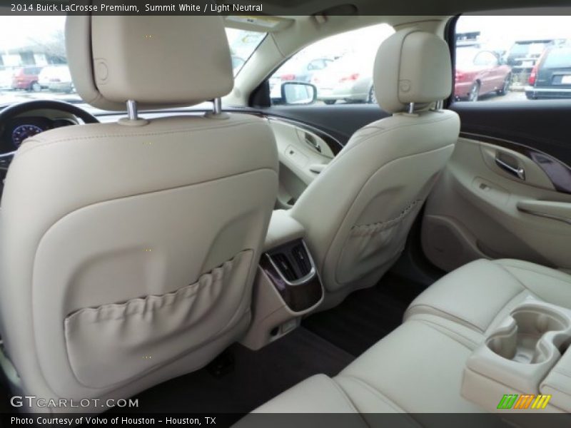 Rear Seat of 2014 LaCrosse Premium