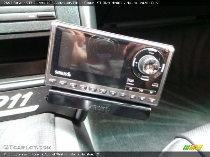 GT Silver Metallic / Natural Leather Grey 2004 Porsche 911 Carrera 40th Anniversary Edition Coupe