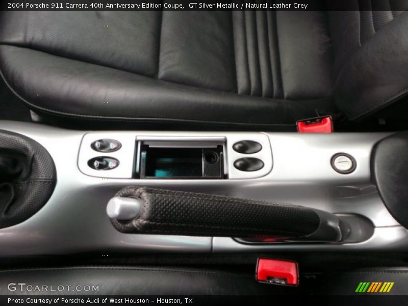 GT Silver Metallic / Natural Leather Grey 2004 Porsche 911 Carrera 40th Anniversary Edition Coupe