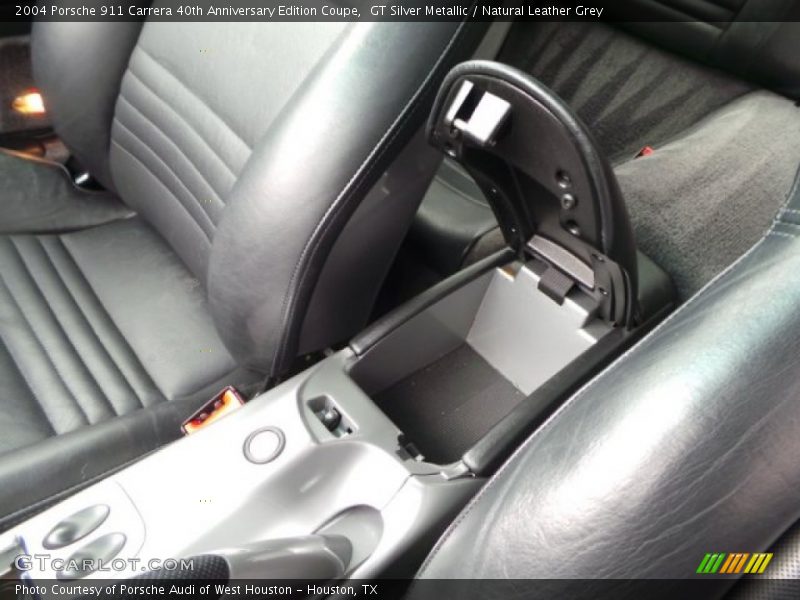 GT Silver Metallic / Natural Leather Grey 2004 Porsche 911 Carrera 40th Anniversary Edition Coupe
