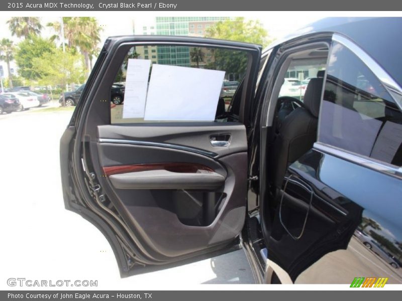 Crystal Black Pearl / Ebony 2015 Acura MDX Technology