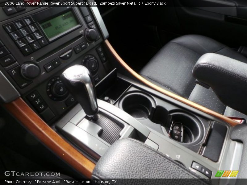 Zambezi Silver Metallic / Ebony Black 2006 Land Rover Range Rover Sport Supercharged
