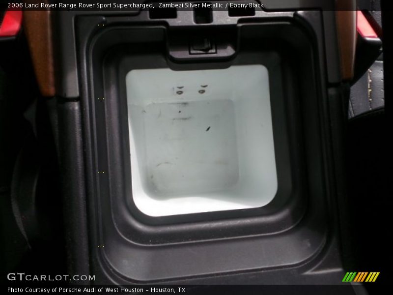 Zambezi Silver Metallic / Ebony Black 2006 Land Rover Range Rover Sport Supercharged