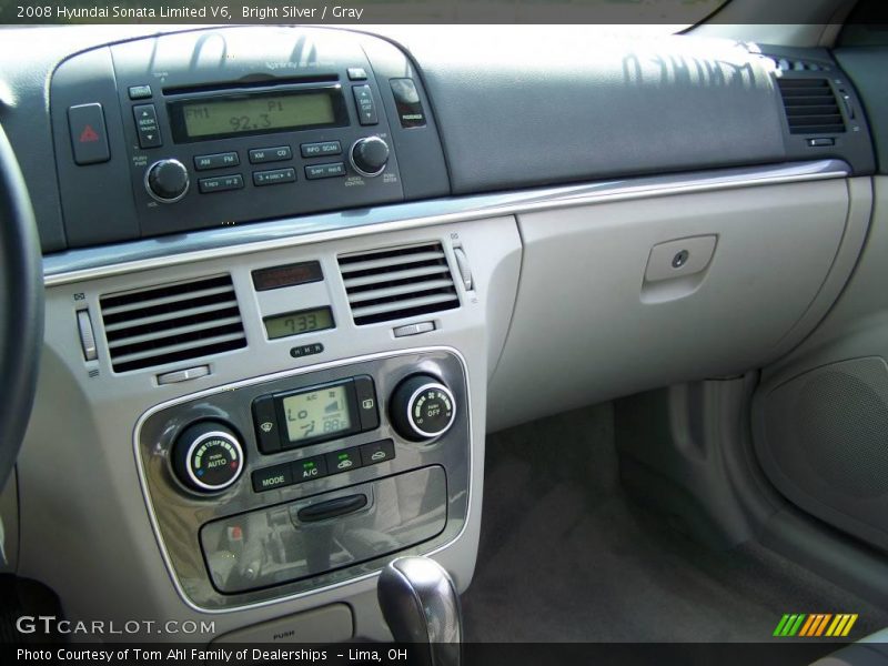 Bright Silver / Gray 2008 Hyundai Sonata Limited V6