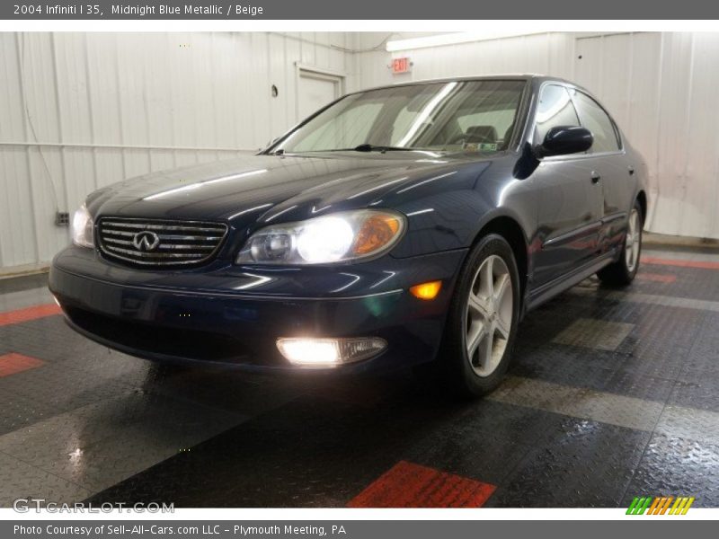 Midnight Blue Metallic / Beige 2004 Infiniti I 35