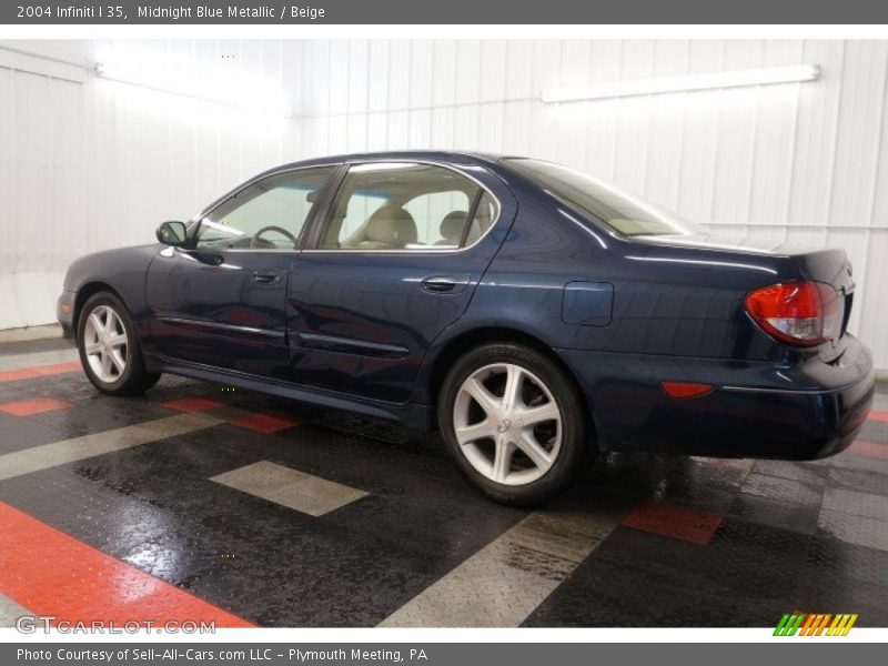 Midnight Blue Metallic / Beige 2004 Infiniti I 35